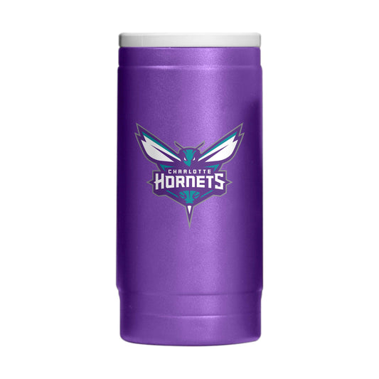 Charlotte Hornets 12oz Flipside Powdercoat SlimCan Coolie - Logo Brands - Flyclothing LLC