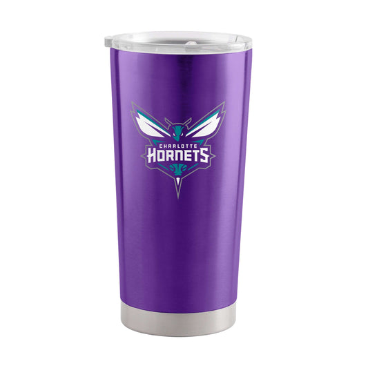 Charlotte Hornets 20oz Gameday Stainless Steel Tumbler - Logo Brands - Flyclothing LLC