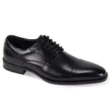 Giorgio Venturi Cap Toe Lace Shoe Black - Giorgio Venturi - Flyclothing LLC