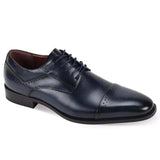 Giorgio Venturi Cap Toe Lace Shoe Navy - Giorgio Venturi - Flyclothing LLC