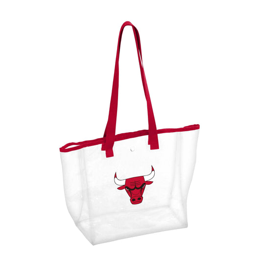 Chicago Bulls Clear Tote - Logo Brands - Flyclothing LLC