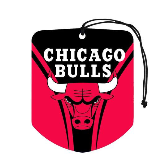 NBA - Chicago Bulls Air Freshener 2-pk - Logo Brands - Flyclothing LLC