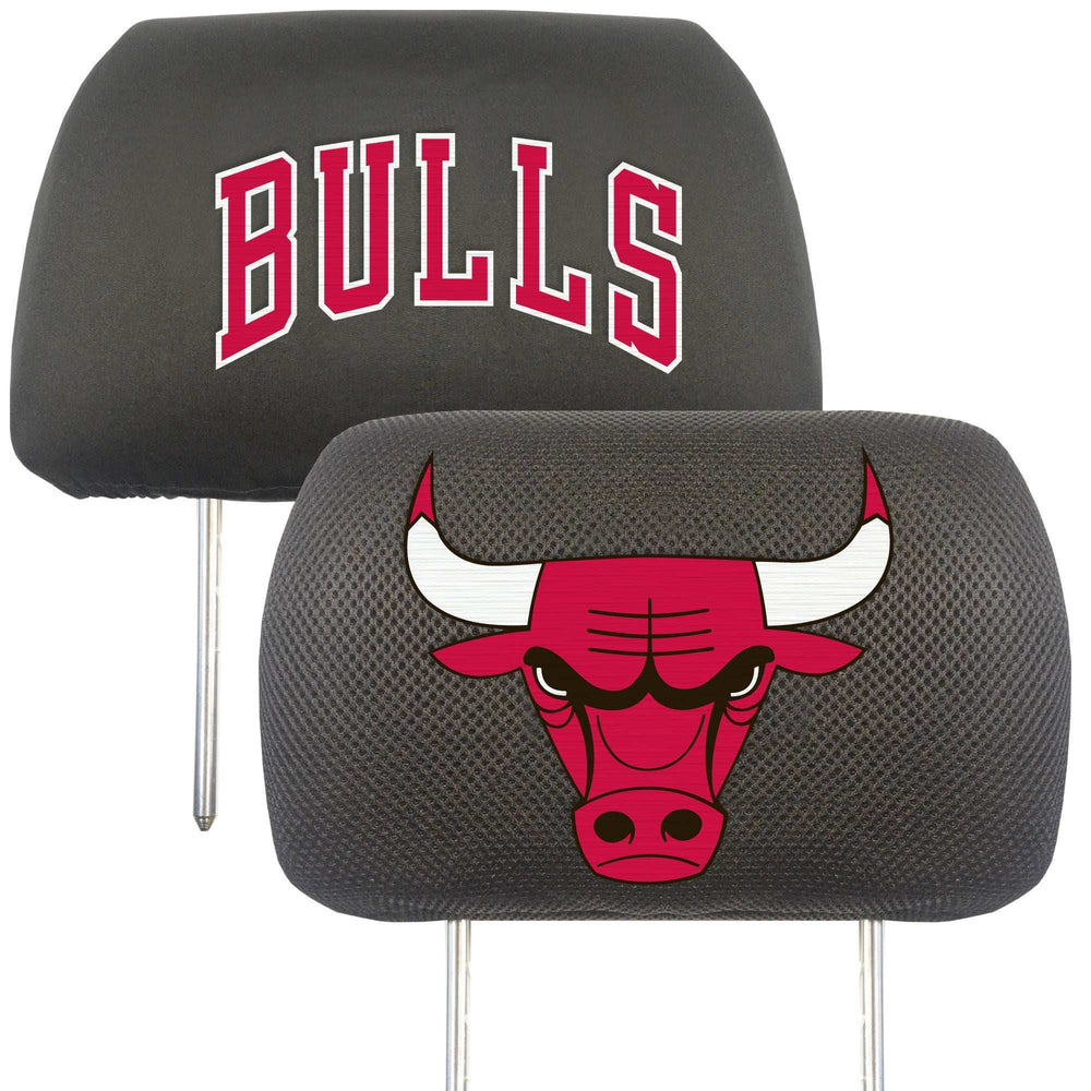 NBA - Chicago Bulls Head Rest Cover - Logo Brands - Flyclothing LLC