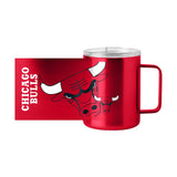 Chicago Bulls 15oz Hype Stainless Steel Mug - Logo Brands - Flyclothing LLC