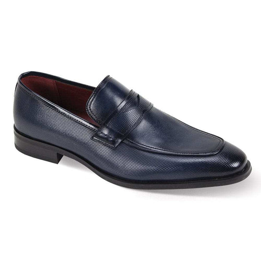 Giorgio Venturi Navy Mens Dress Shoe - Giorgio Venturi - Flyclothing LLC
