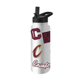 Cleveland Cavaliers 34oz White Dreamweave Quencher Bottle - Logo Brands - Flyclothing LLC