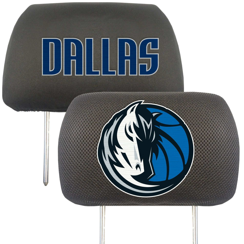 NBA - Dallas Mavericks Head Rest Cover - Logo Brands - Flyclothing LLC