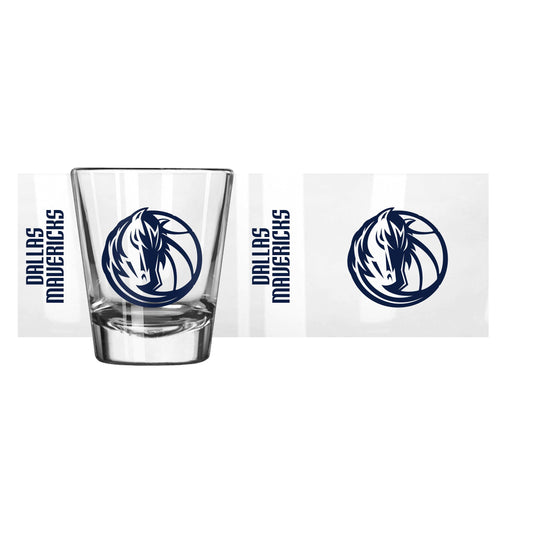 Dallas Mavericks Navy 2oz Gameday Shot Glass - Logo Brands - Flyclothing LLC