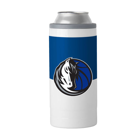 Dallas Mavericks 12oz Colorblock Slim Can Coolie - Logo Brands - Flyclothing LLC