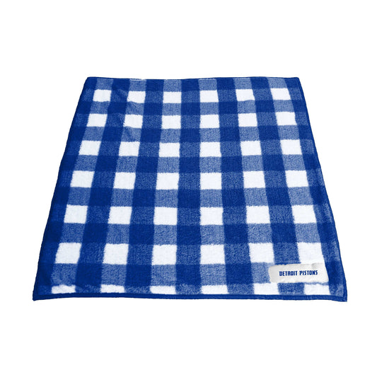 Detroit Pistons Buffalo Check Frosty Fleece - Logo Brands - Flyclothing LLC