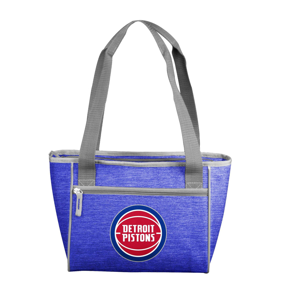 Detroit Pistons Crosshatch 16 Can Cooler Tote - Logo Brands - Flyclothing LLC