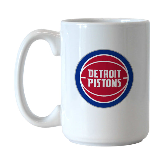 Detroit Pistons 15oz Gameday Sublimated Mug - Logo Brands - Flyclothing LLC