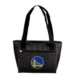 Golden State Warriors Leopard Print 16 Can Cooler Tote - Logo Brands - Flyclothing LLC