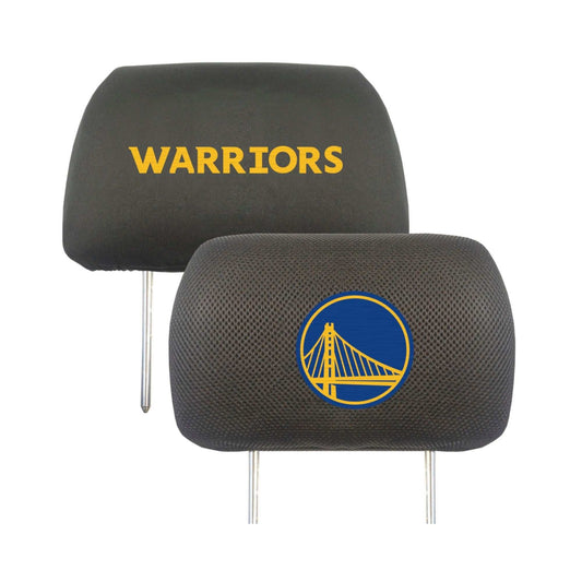 NBA - Golden State Warriors Head Rest Cover - Logo Brands - Flyclothing LLC