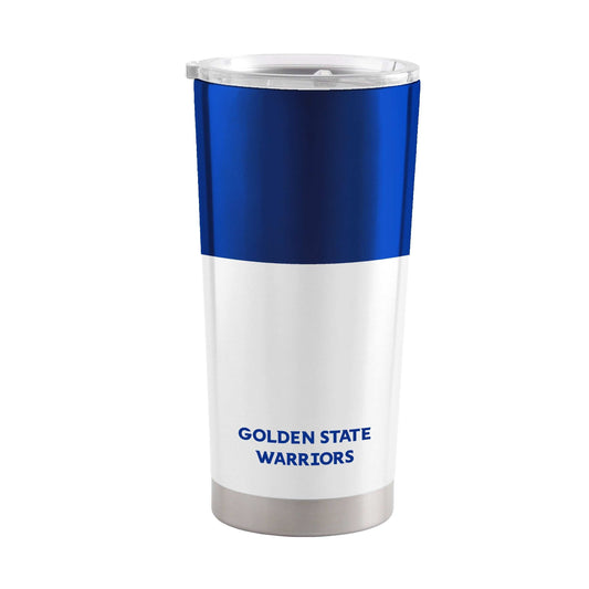 Golden State Warriors Colorblock 20oz Stainless Tumbler - Logo Brands - Flyclothing LLC