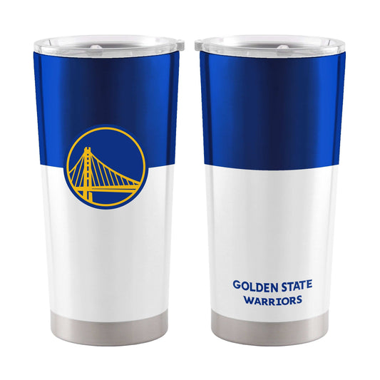 Golden State Warriors Colorblock 20oz Stainless Tumbler - Logo Brands - Flyclothing LLC