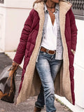 Full Size Zip Up Sherpa Hooded Coat - Trendsi - Flyclothing LLC