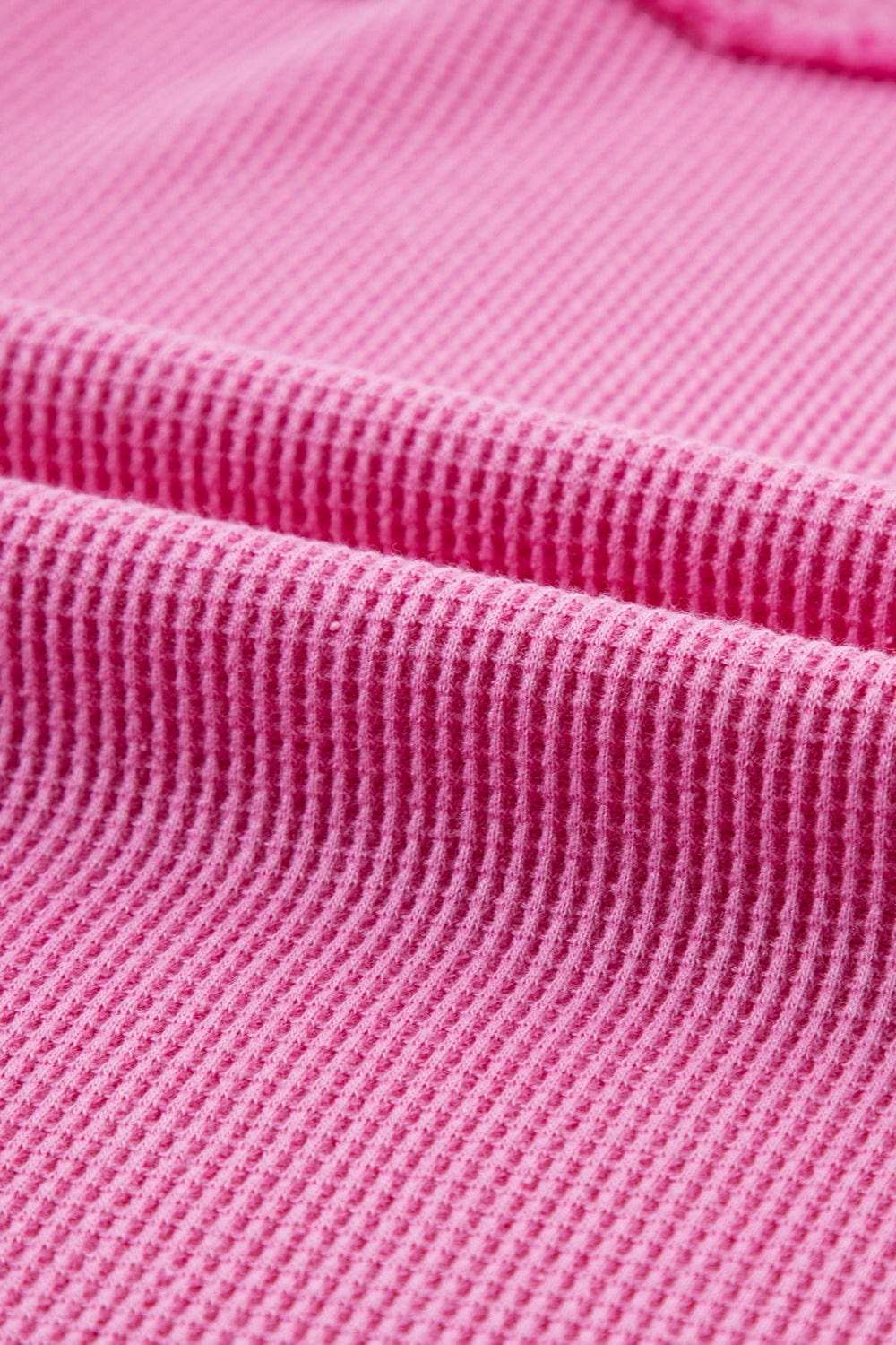 Pocketed Round Neck Three-Quarter Sleeve T-Shirt - Trendsi - Flyclothing LLC