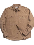 Men's Button Down Long Sleeve Shirt with Chest Pockets - Trendsi - Flyclothing LLC