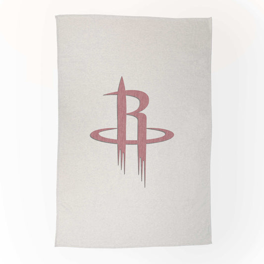 Houston Rockets Oversized Logo Sublimated Sweatshirt Blanket - Logo Brands - Flyclothing LLC