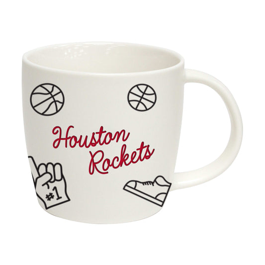 Houston Rockets 18oz Playmaker Mug - Logo Brands - Flyclothing LLC