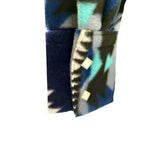 Rockmont Clothing Women's Native Pattern Fleece Western Shirt in Blue & Black - Rockmount Clothing - Flyclothing LLC
