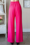 Heimish Full Size Front Tie Pants with Paperbag Waistband Plus Size - Trendsi - Flyclothing LLC