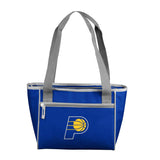 Indiana Pacers Crosshatch 16 Can Cooler Tote - Logo Brands - Flyclothing LLC