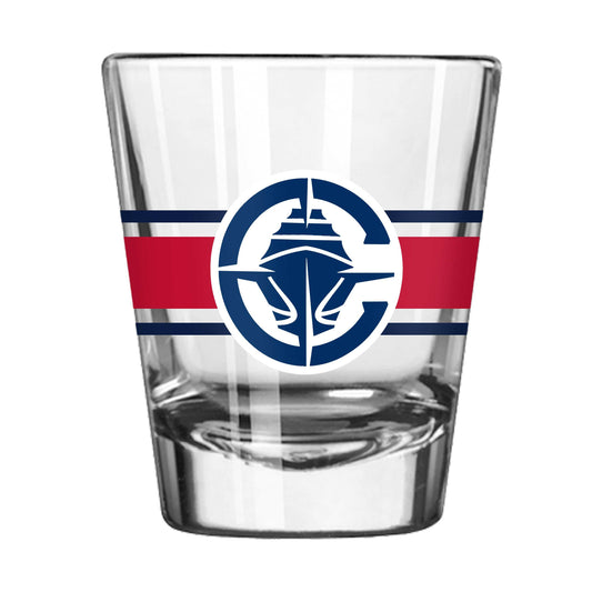 Los Angeles Clippers 2oz Stripe Shot Glass - Logo Brands - Flyclothing LLC