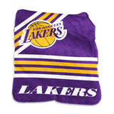 LA Lakers Raschel Throw - Logo Brands - Flyclothing LLC