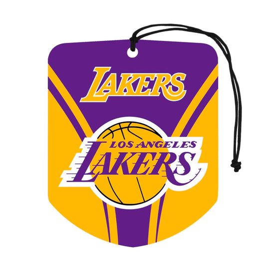 NBA - Los Angeles Lakers Air Freshener 2-pk - Logo Brands - Flyclothing LLC