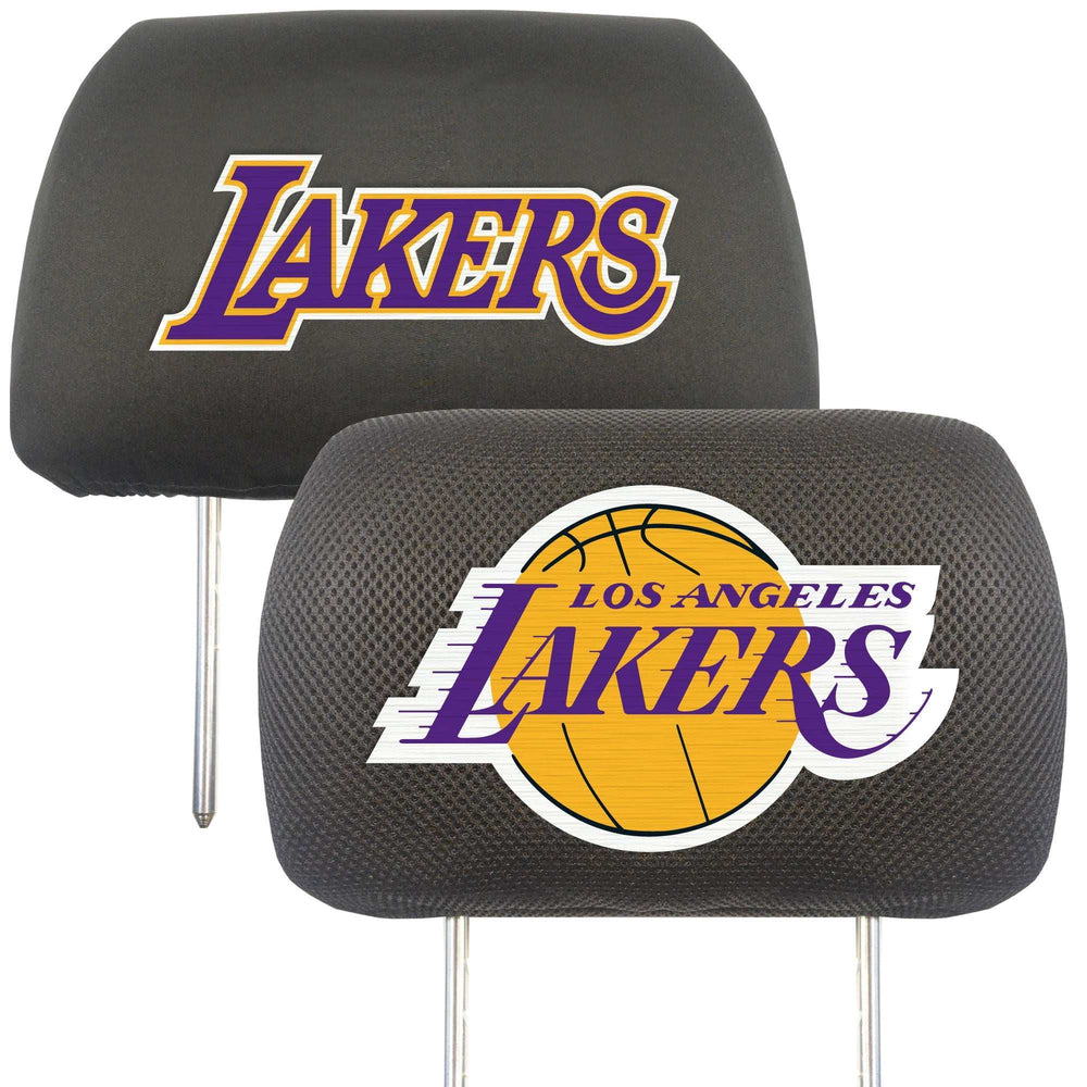 NBA - Los Angeles Lakers Head Rest Cover - Logo Brands - Flyclothing LLC