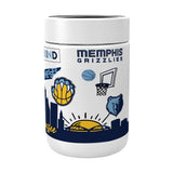 Memphis Grizzlies Powder Native Coat Coolie - Logo Brands - Flyclothing LLC