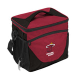 Miami Heat 24 Can Cooler - Logo Brands - Flyclothing LLC