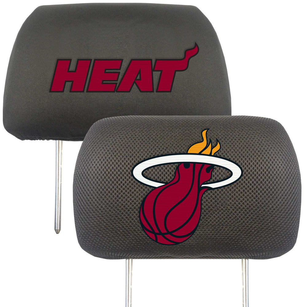 NBA - Miami Heat Head Rest Cover - Logo Brands - Flyclothing LLC