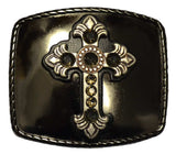 Rhinestone Cross Buckle - Anonymous - Flyclothing LLC