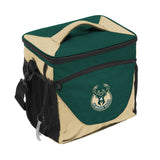 Milwaukee Bucks 24 Can Cooler - Logo Brands - Flyclothing LLC