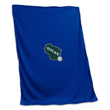 Milwaukee Bucks Royal Sweatshirt Blanket - Logo Brands - Flyclothing LLC
