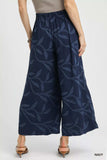 Umgee Jacquard Wide-Leg Pants - Trendsi - Flyclothing LLC