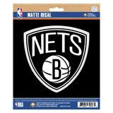 NBA - Brooklyn Nets Matte Decal - Logo Brands - Flyclothing LLC