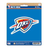 NBA - Oklahoma City Thunder Matte Decal - Logo Brands - Flyclothing LLC