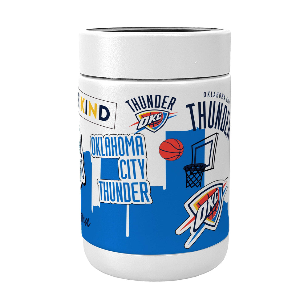 Oklahoma City Thunder Powder Native Coat Coolie - Logo Brands - Flyclothing LLC