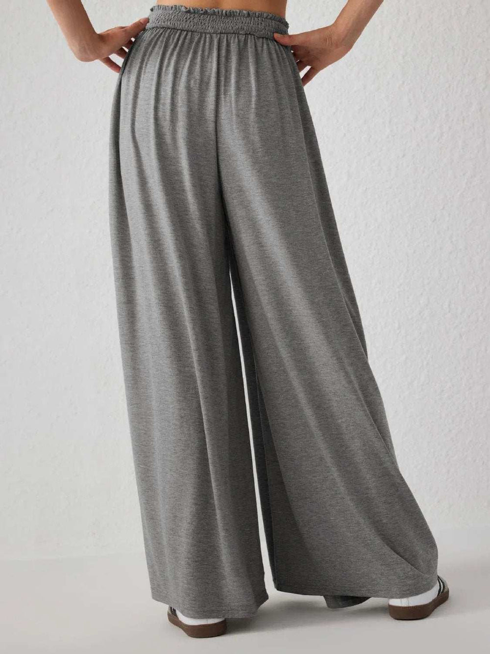 High Waist Wide Leg Pants - Trendsi - Flyclothing LLC