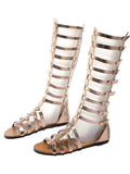 Strappy Sandals with Multiple Buckles - Trendsi - Flyclothing LLC