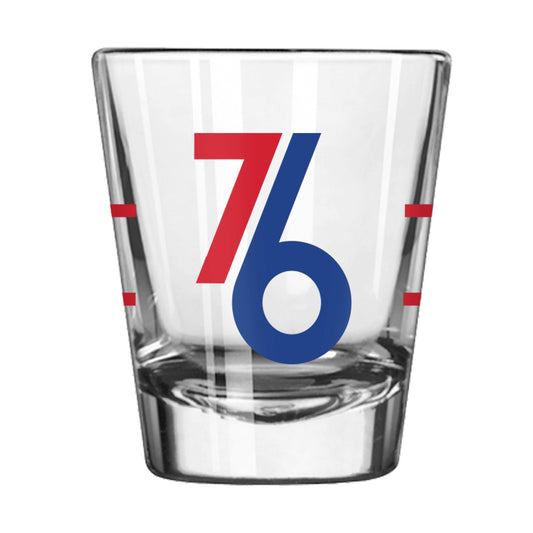 Philadelphia 76ers 2oz City Edition Shot Glass - Logo Brands - Flyclothing LLC