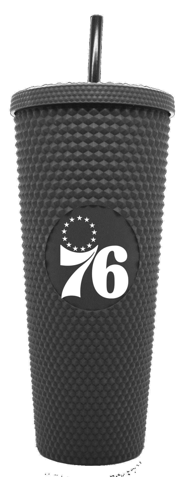 Philadelphia 76ers 24oz Studded Tumbler - Logo Brands - Flyclothing LLC