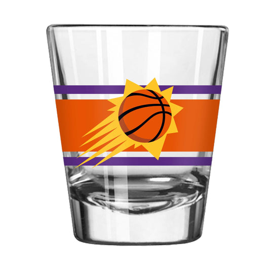 Phoenix Suns 2oz Stripe Shot Glass - Logo Brands - Flyclothing LLC