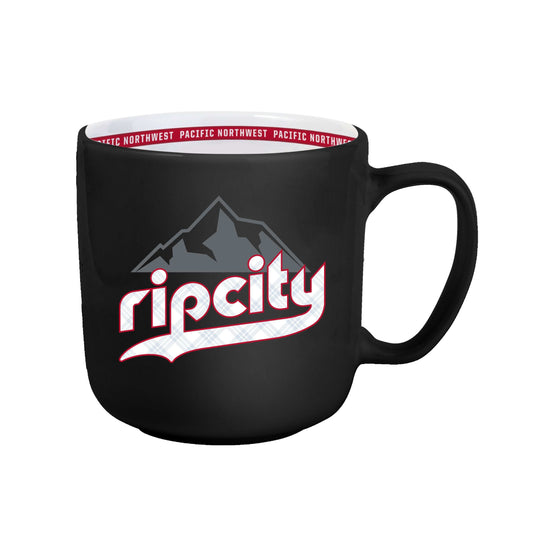 Portland Trailblazers City Edition 15oz Stripe Mug - Logo Brands - Flyclothing LLC