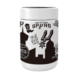 San Antonio Spurs Powder Native Coat Coolie - Logo Brands - Flyclothing LLC