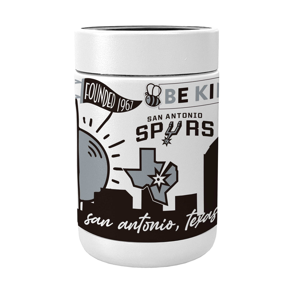 San Antonio Spurs Powder Native Coat Coolie - Logo Brands - Flyclothing LLC